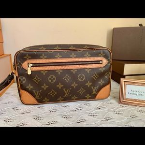 Louis Vuitton Monogram Marly Dragonne Clutch